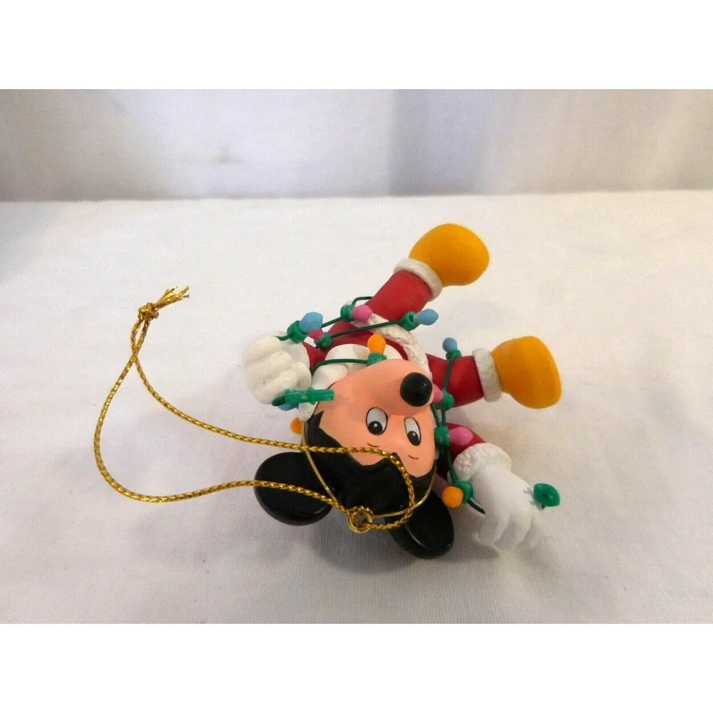Disney Christmas Magic Mickey Mouse With Lights Ornament Grolier DCO 001905